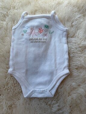 0-3 Month Hudson Baby Tank Bodysuit